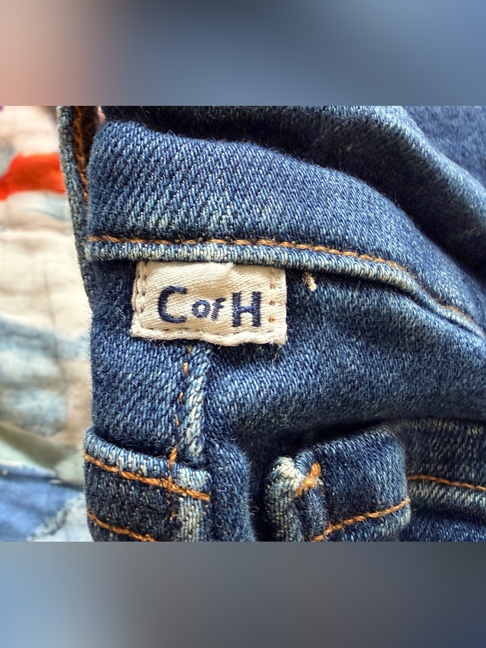Citizens Of Humanity Dark Blue Straight-Leg Jeans - Picture 13 of 15